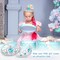 60 Pack Kids Tiara Crown Set Dress up Costume Party Accessories Princess Crown with Heart Stones Plastic Headband